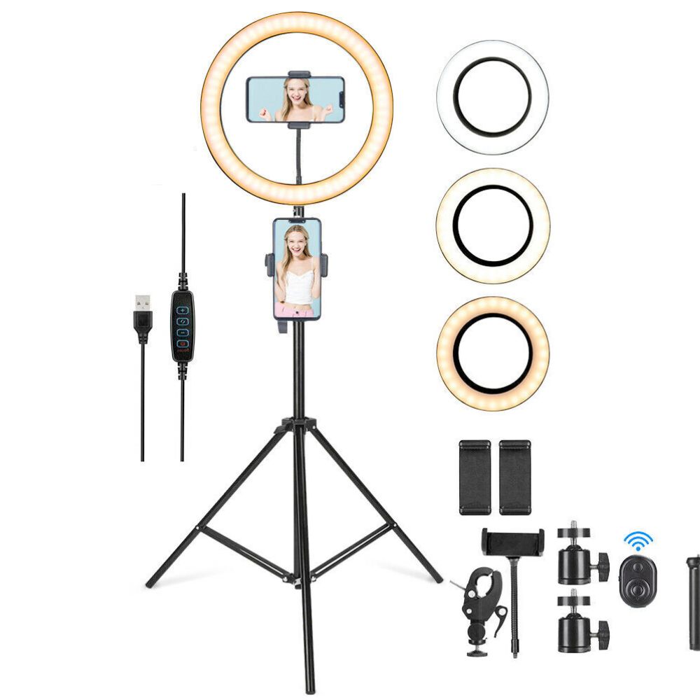 10" Light Ring Tripod Stand