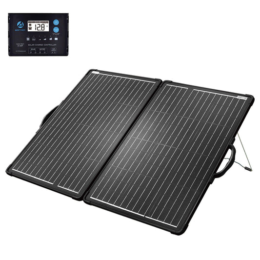 120W Portable Solar Panel Kit