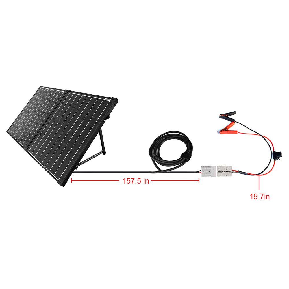 120W Portable Solar Panel Kit