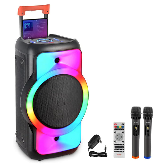 12 Inch PA RGB Karaoke Machine