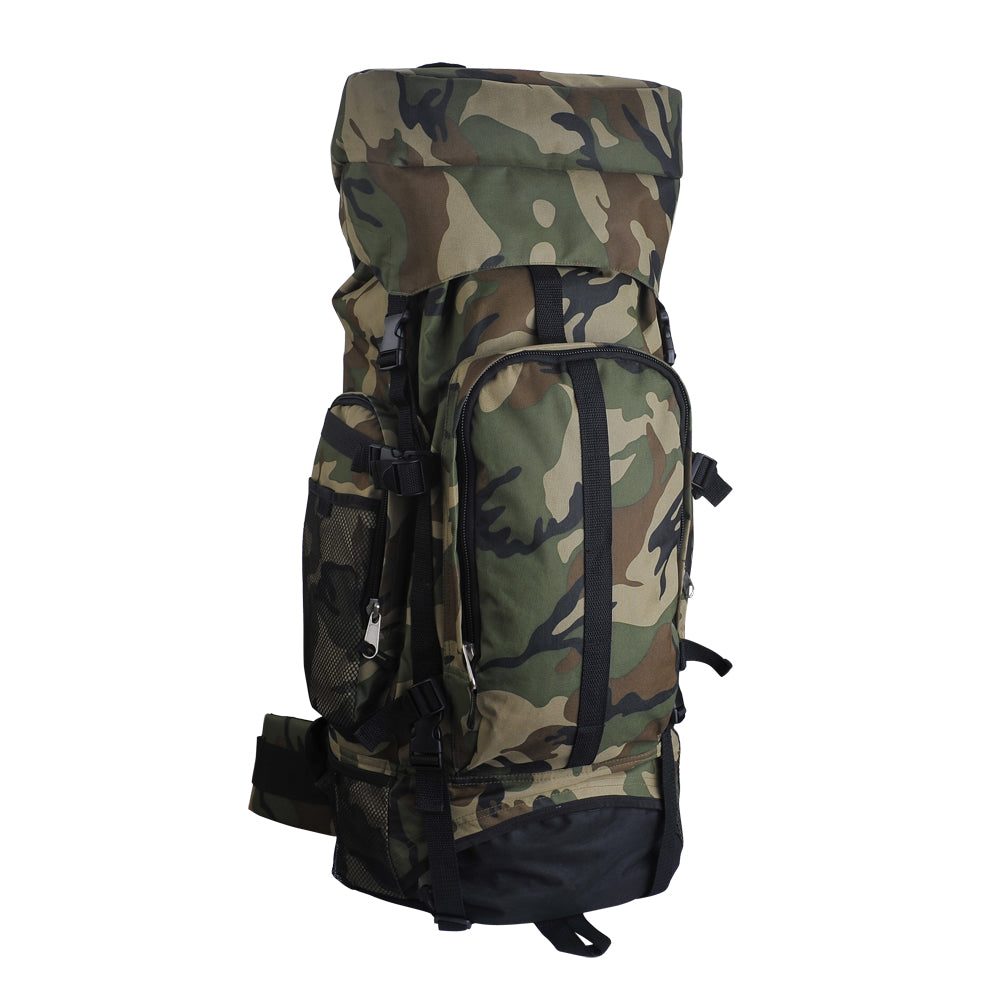 Camouflage Water-Resistant Mountaineer's Backpack