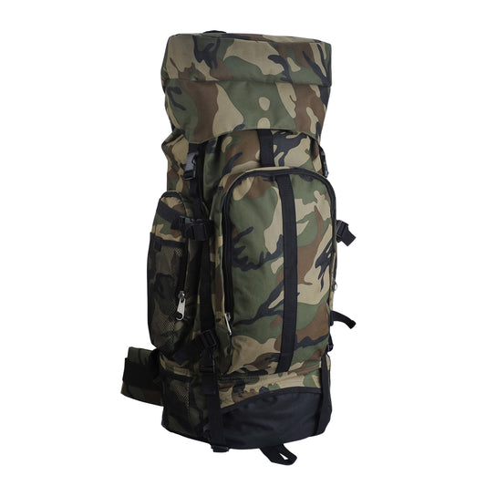 Camouflage Water-Resistant Mountaineer's Backpack