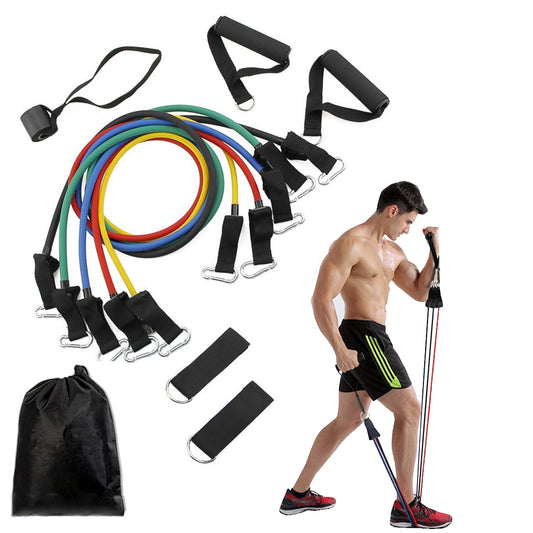 11 Piece Resistance Exercise Bands